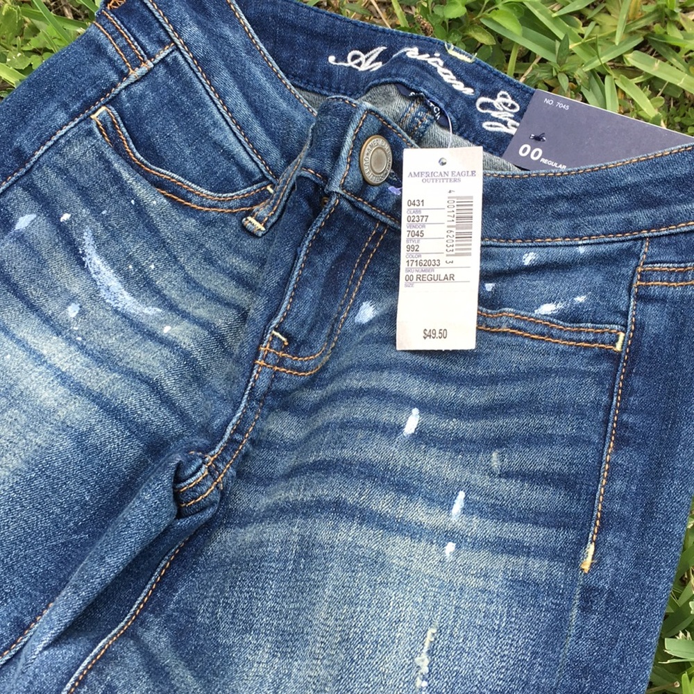 AEO Jeggings NWT size 00 Regular - Picture 4 of 8